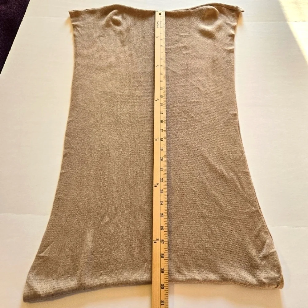 Echo Tan Infinity Soft Long Scarf